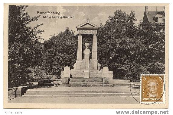 Aschaffenburg König Ludwig-Brunnen - Aschaffenburg