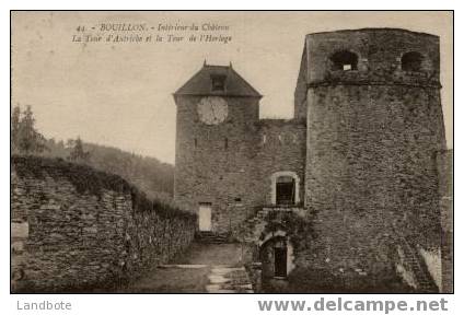44 Bouillon Intérieur Du Château La Tour D'Autriche Et La Tour De L'Horloge - Bouillon