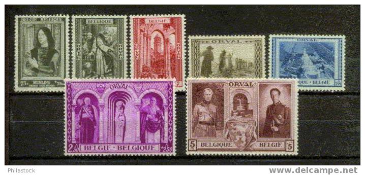 BELGIQUE  Nº 513 A 518 ** - Unused Stamps