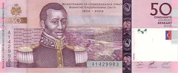 HAÏTI   50 Gourdes   Commémoratif Du Bicentenaire De L´Indépendance 2004   ***** BILLET  NEUF ***** - Haiti