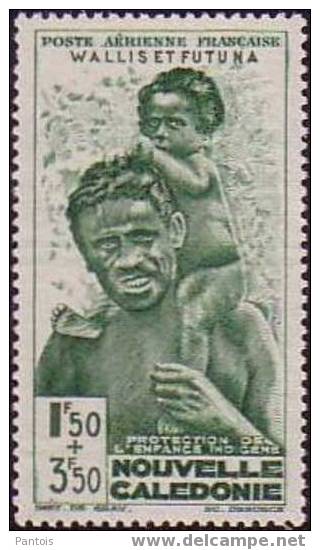 Wallis Et Futuna YT PA 1 Et 2  Protection De L´Enfance Indigène Nzuf Sans Charnière ** - Unused Stamps