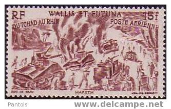 Wallis Et Futuna YT PA 5 * à 10 * Du Tchad Au Rhin. Neuf. Très Légères Traces De Charnière. * - Unused Stamps