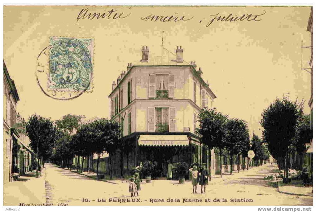 Le Perreux - Rues De La Marne Et De La Station - Le Perreux Sur Marne