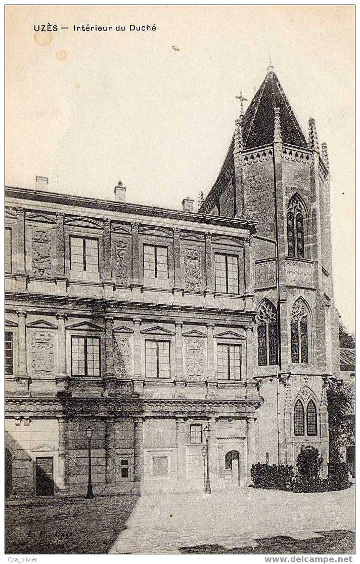 30 UZES Duché, Intérieur, Ed EP, 191? - Uzès