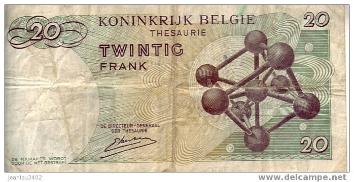 BILLET 20 FRANCS 1964 - 20 Francs