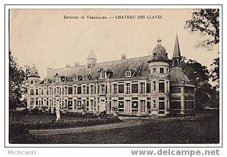 CPA 78 Environs De Versailles - Chateau Des Clayes - Les Clayes Sous Bois