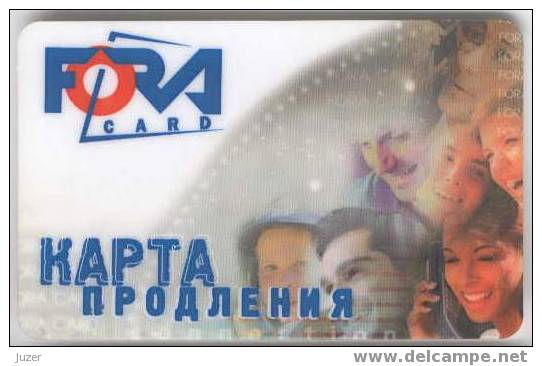 Russia. Fora: GSM Recharge Card (4) - Russia