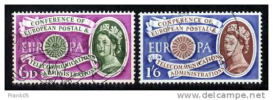 Großbritannien / Great Britain 1960 Satz/set EUROPA Gestempelt/used - 1960