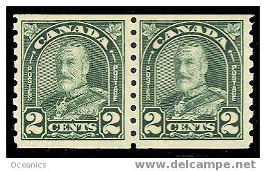 Canada (Scott No. 180 - George V - Arche / Arch) [**] TTB / XF Timbre En Roullette / Coil Stamp - Neufs