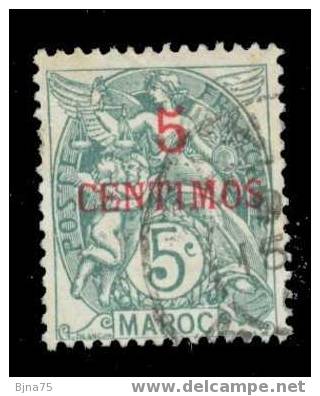 MAROC  -   N° YT 11    -    Cote 3.50  Euros   - Rouge - Oblitérés