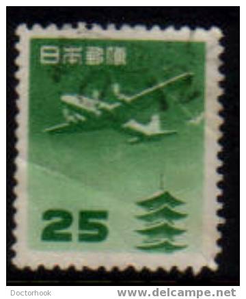 JAPAN    Scott: # C 27   F-VF USED - Luftpost