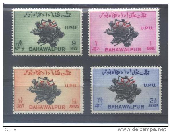 BAHAWALPUR  S 25/28 **     MNH   D: 13     (RR) - U.P.U.