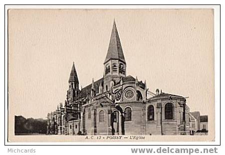 CPA 78 POISSY - L Eglise - Poissy