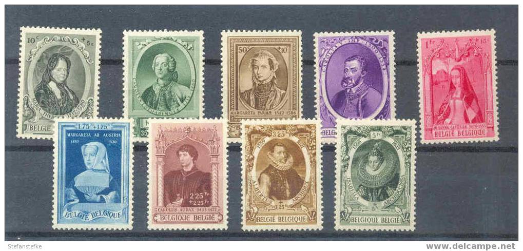 Belgie Ocb Nr :  573 - 582 ** (zie Scan) Lot 2 - Ongebruikt