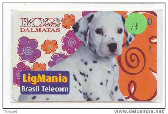Télécarte Disney Brasil. Phonecard Disney Brasil 102 Dalmatians (18) - Disney