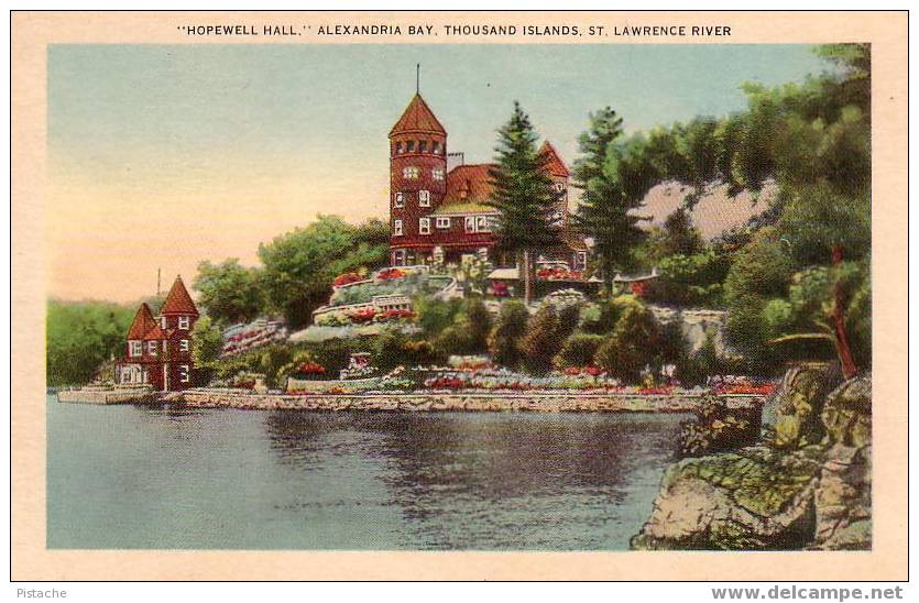 Thousand Islands Ontario Jardins Gardens Horticulture Vers 1948 - Jamais Utilisée - Thousand Islands