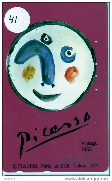 PICASSO Art Peinture Sur Telecarte (41) - Pittura