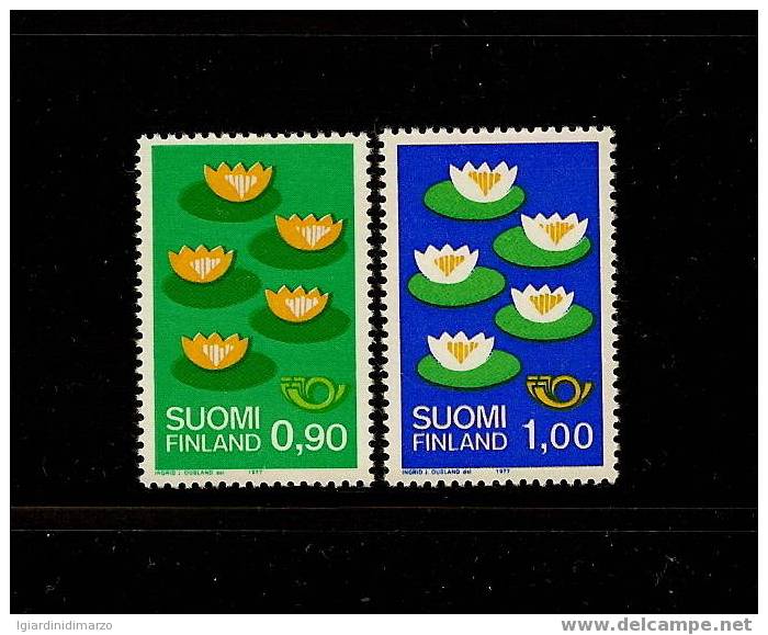 FINLANDIA - 1977 - 2 VALORI  NUOVI S.T.L. - EMISSIONE "NORDEN 77" - IN OTTIME CONDIZIONI - DC0468. - Neufs