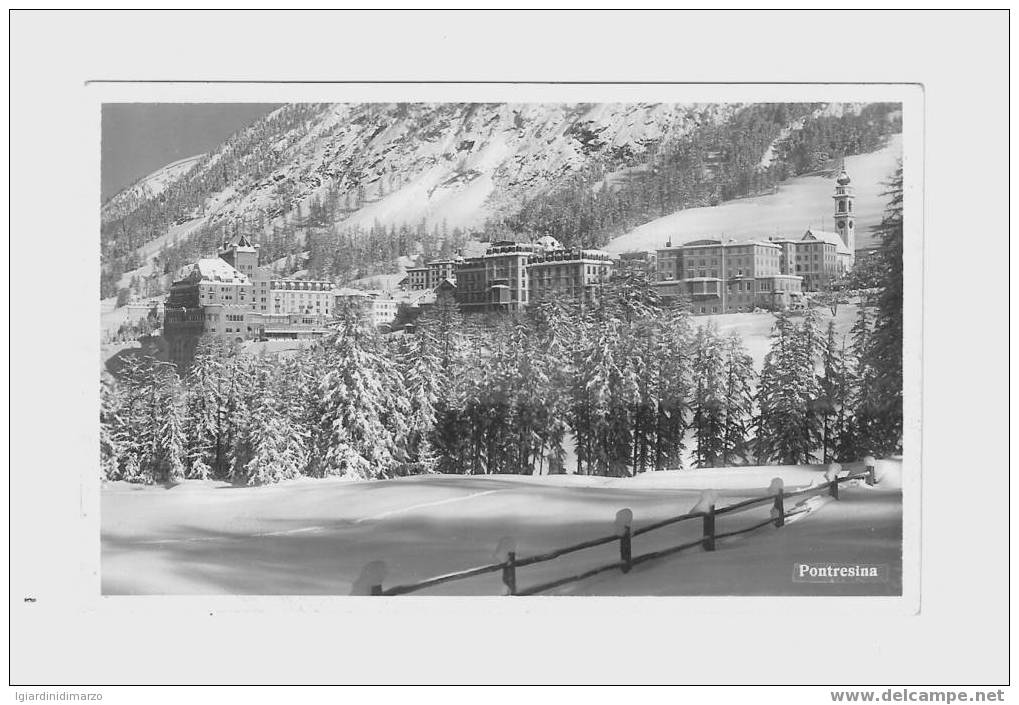 PONTRESINA (Svizzera) - Panorama - Nuova, Non Viaggiata - In Buone Condizioni - DC0469. - Pontresina