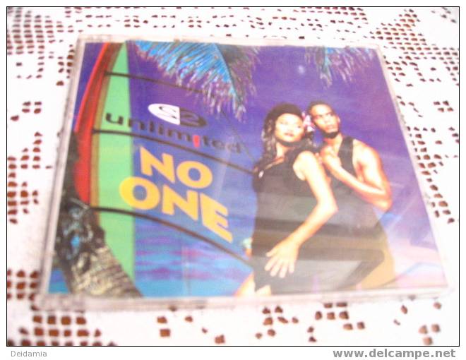 2 UNLIMITED. CD 6 TITRES DE 1994. NO ONE. ZYX 7425 8 - Disco, Pop
