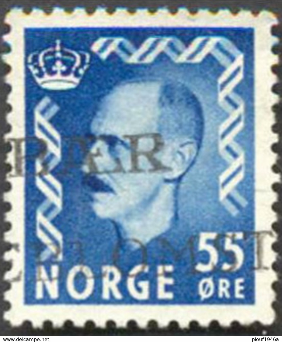 Pays : 352,02 (Norvège : Haakon VII)  Yvert Et Tellier N°:   330 A (o) - Used Stamps