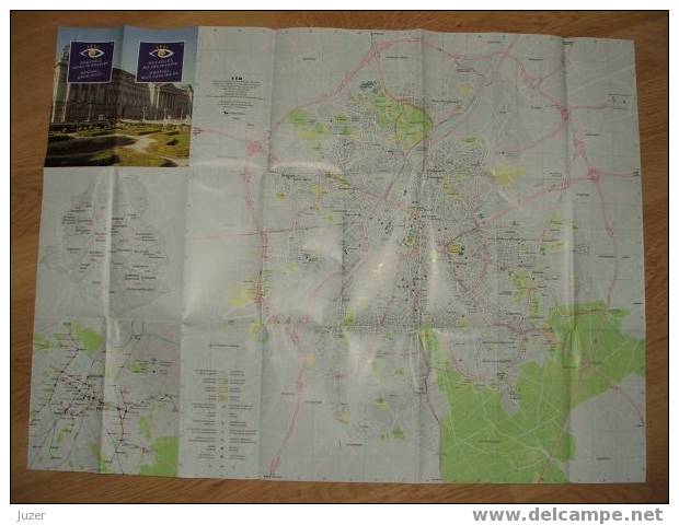 Belgium: Map Of Brussels (1999) - Topographische Karten