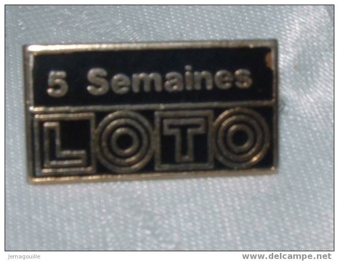 PIN'S - LOTO 5 Semaines - Games