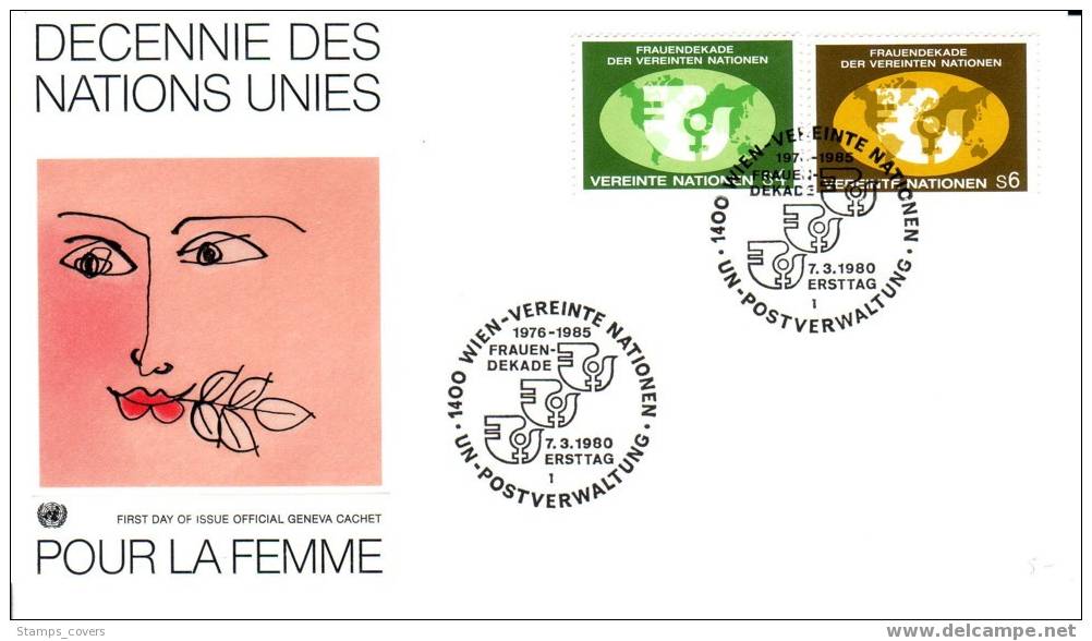 UN VIENNA FDC MICHEL 9/10 €3.80 - Other & Unclassified