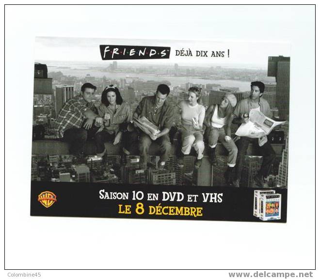 Cp Pub Serie Friends - Séries TV