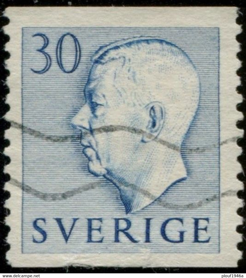 Pays : 452,04 (Suède : Gustave VI Adolphe)  Yvert Et Tellier N° :  361 (o) - Used Stamps