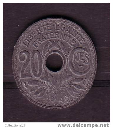 FRANCE - Gouvernement Provisoire - 20 Cts 1945 - TB - 20 Centimes