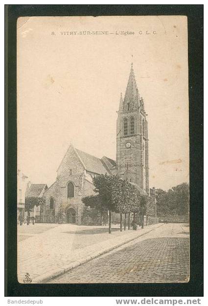 Vitry Sur Seine - L' église ( C.L.C N°8) - Vitry Sur Seine