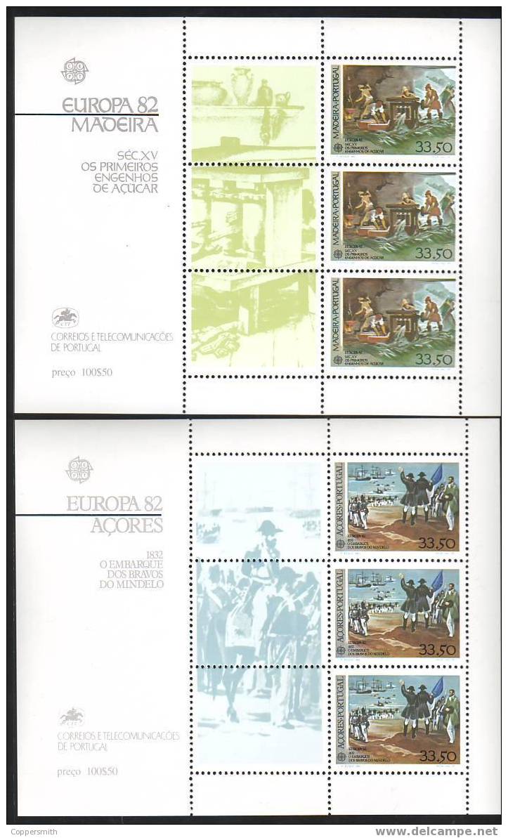 (2504) Portugal  Azores / Madeira Europa Cept 1990 **/ Mnh - 1982