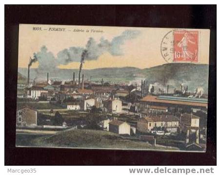 011869 Firminy Aciéries  édit.lévy N°2003 Couleur Belle Carte Industrie - Firminy