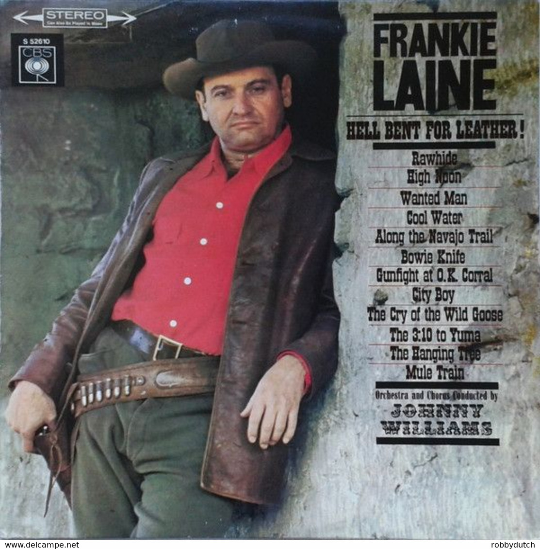 * LP * FRANKIE LAINE - HELL BENT FOR LEATHER! (Holland 1968) - Country Et Folk