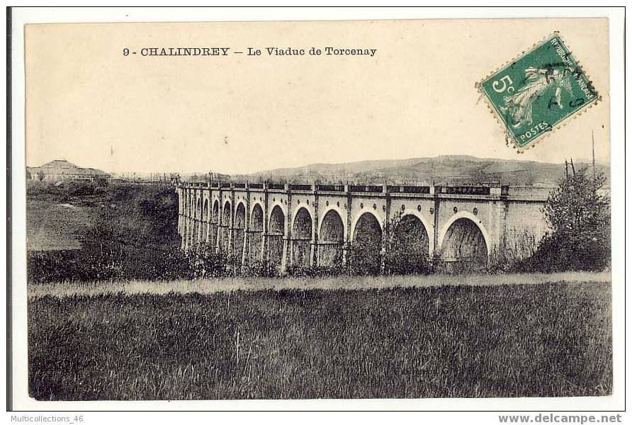 52 - CHALINDREY - Le Viaduc De Torcenay. - Chalindrey