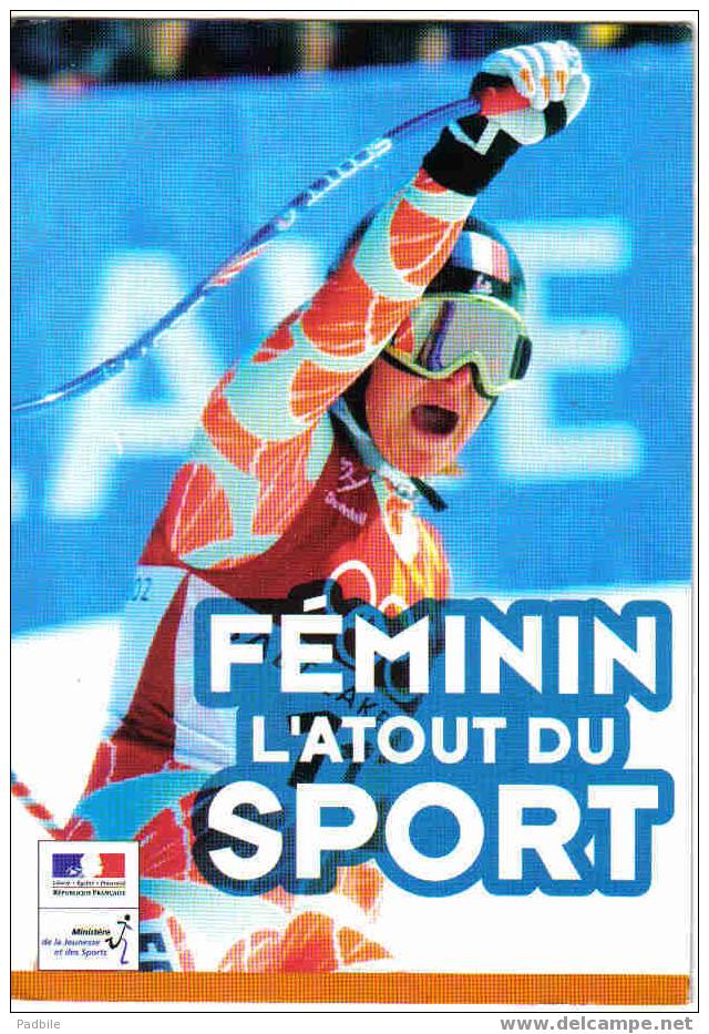 Carte Postale  SKI Ministère De La Jeunesse Et Du Sport  Féminin L'atout Du Sport - Alpinisme