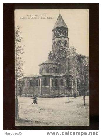 011872 Brioude La Basilique St Julien Pas D' édit.animée Belle Carte - Brioude