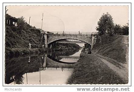 CPSM 93 TREMBLAY LES GONESSES - Les Cottages - Le Canal (Peche) - Tremblay En France