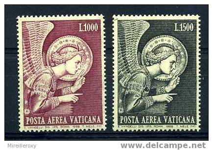 VATICAN / PA 53-54 / ANNONCIATION / FRA ANGELICO - Unused Stamps