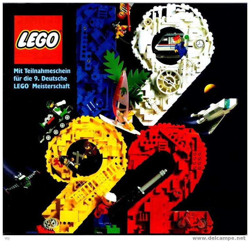 Catalogue Lego Allemand - 1992 (excellent état) - Catalogs