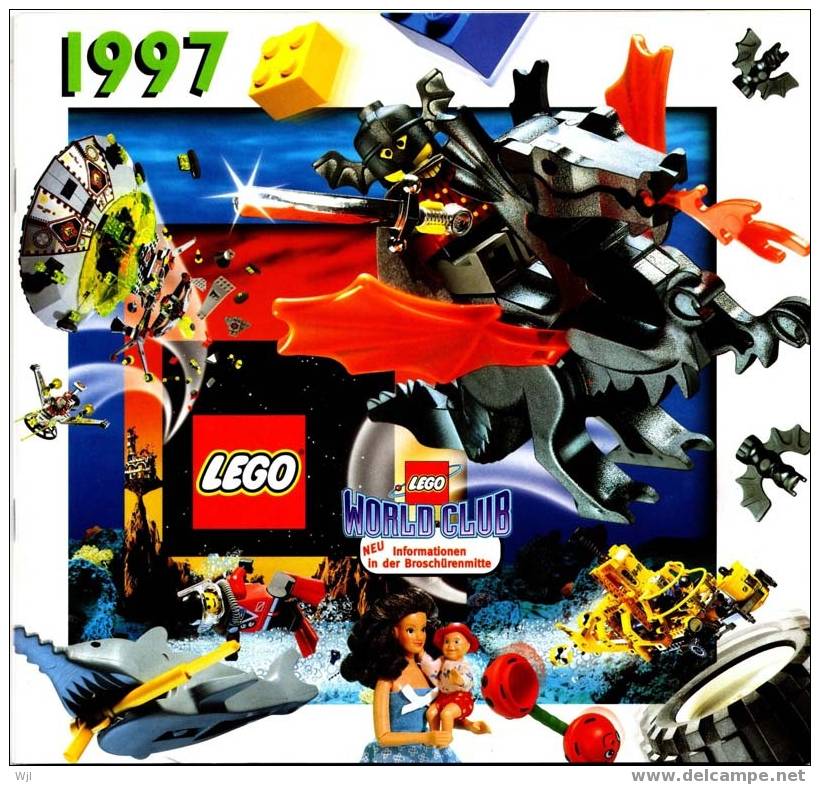 Catalogue Lego Allemand - 1997 (excellent état) - Catalogues