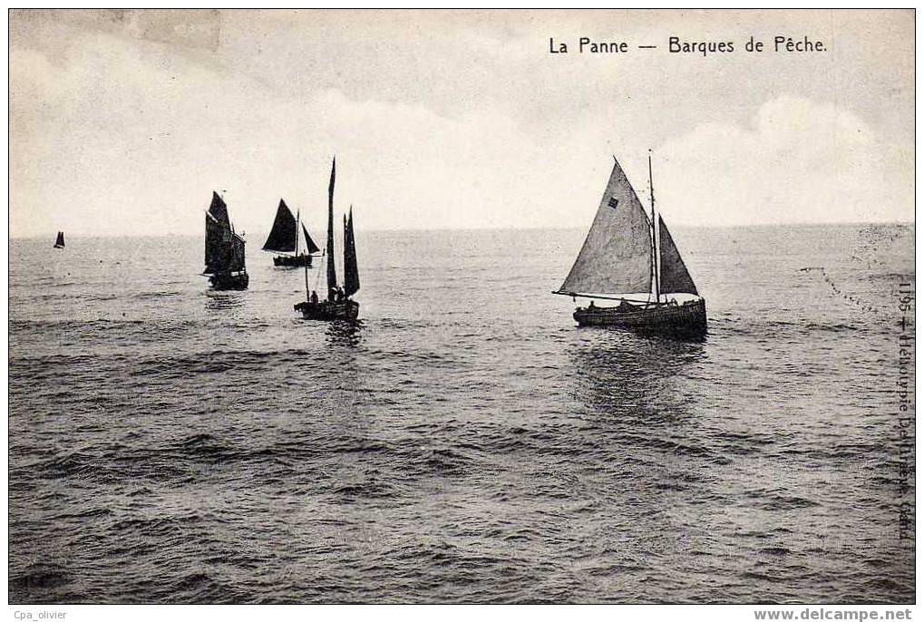 BEL LA PANNE Barques De Peche, Ed De Graeve, 191? - De Panne