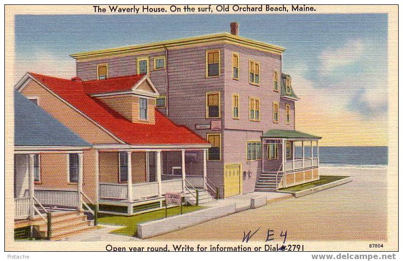 Maine - Old Orchard Beach - The Waverly House - Jamais Utilisée - Sonstige & Ohne Zuordnung