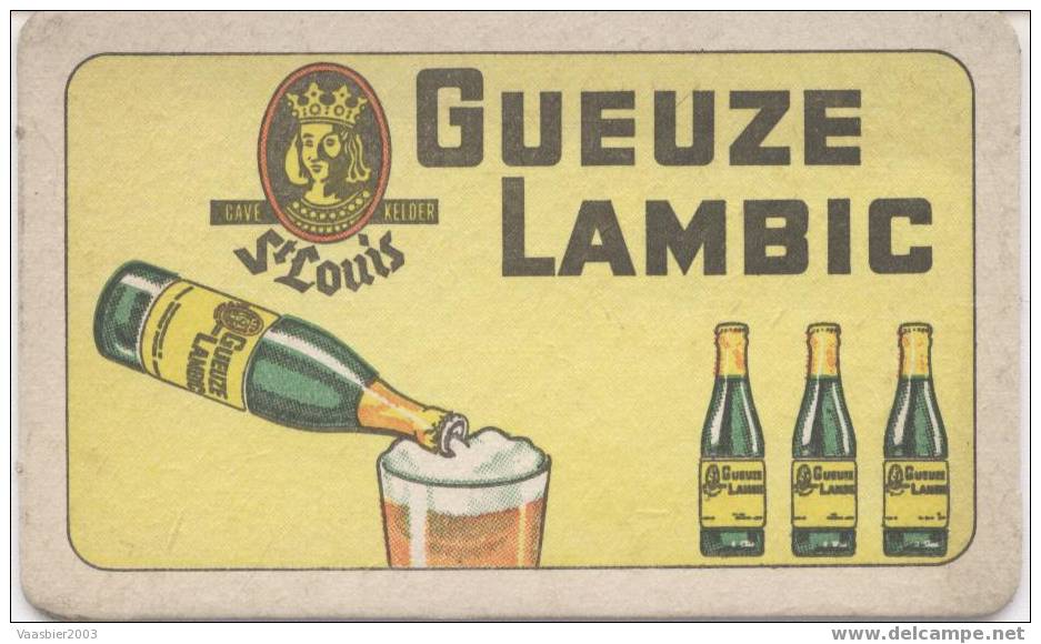 GUEUZE LAMBIC St-Louis - Br. VAN Honsebrouck - Ingelmunster - Bierdeckel