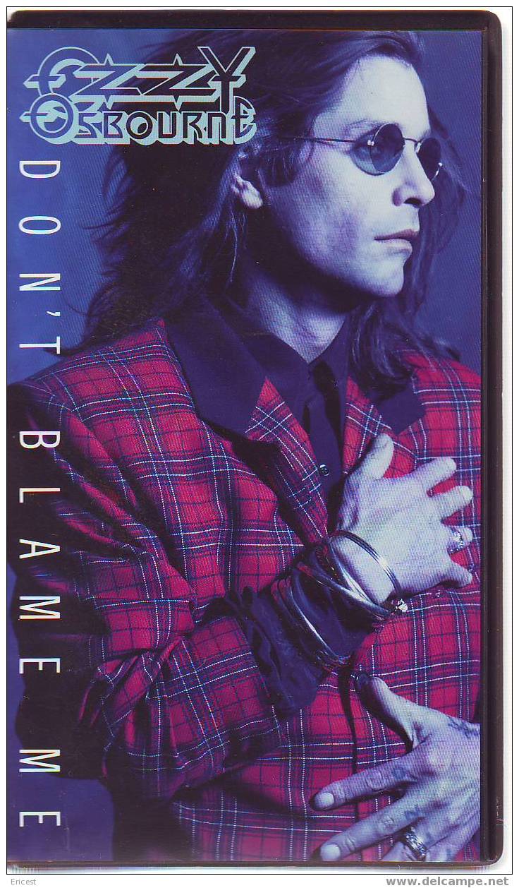 OZZY OSBOURNE DON'T BLAME ME VHS - Concert & Music