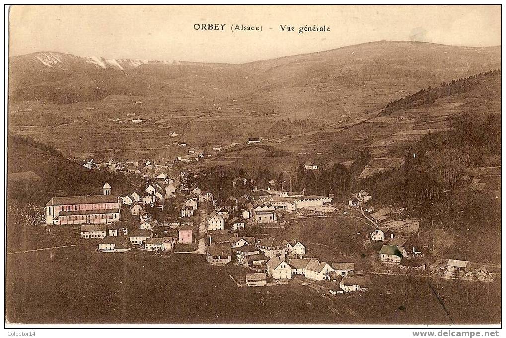 ORBEY VUE GENERALE - Orbey