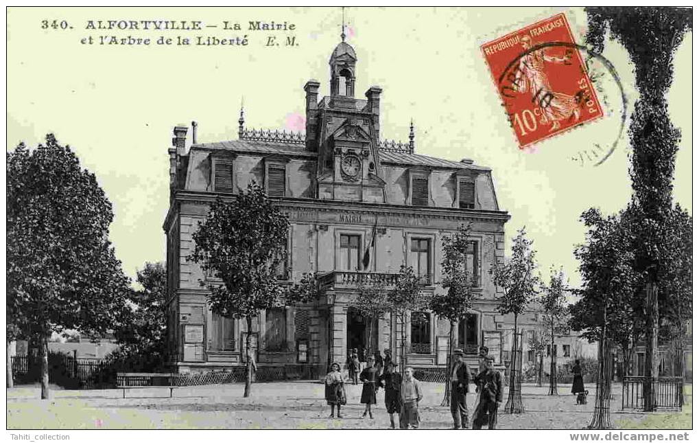 ALFORTVILLE - La Mairie Et L'Arbre De La Liberté - Alfortville