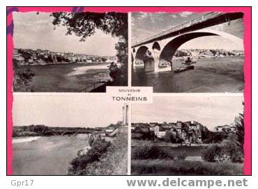 Carte Neuve: Souvenirs De Tonneins, Multi-vues, Le Pont - Tonneins
