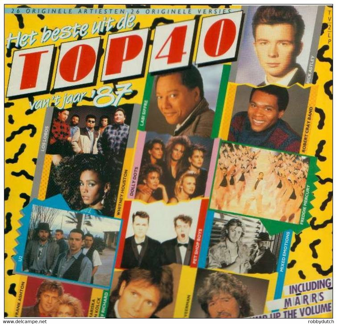 * 2LP * HET BESTE UIT DE TOP 40 VAN HET JAAR 1987 - VARIOUS ARTISTS - Compilations